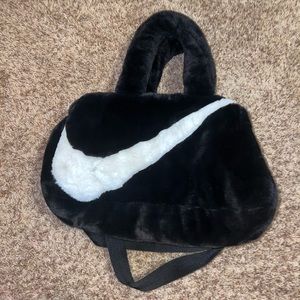 Nike fur bag